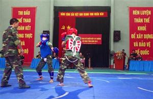 Hội thao “Võ chiến đấu tay không Bộ CHQS tỉnh năm 2015”